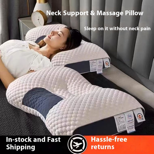 🔥Buy one get one free🔥SPA Massage Neck Pillow – Breathable, Fast-Rebound Comfort for Neck Support