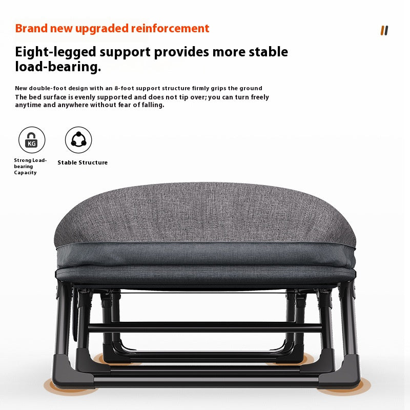 Portable Foldable Nap Cot – Lightweight Single Sleeper Bed for Office, Outdoor & Care Use