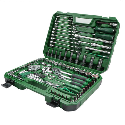 123+1 PCS Professional Auto Repair Tool Kit