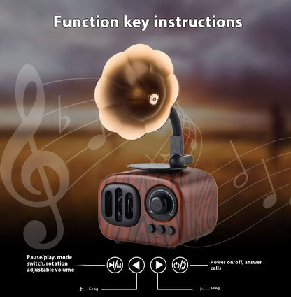 Vintage Bloom™ Bluetooth Radio