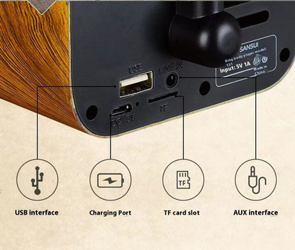 Vintage Bloom™ Bluetooth Radio