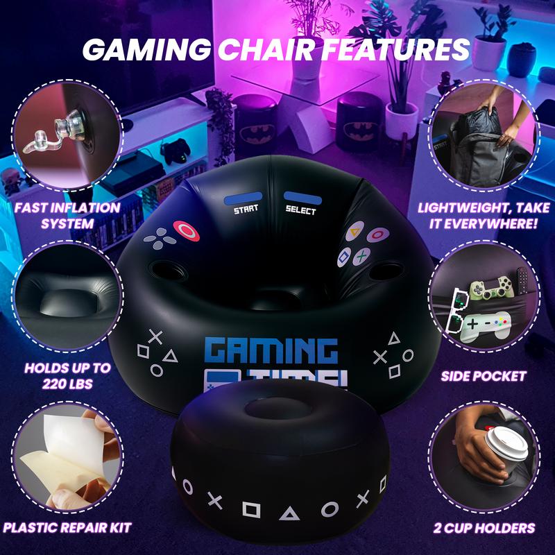 Gaming Inflatable Sofa Chair – Ultimate Comfort for Every Gamer