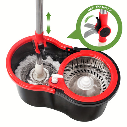 Hands-Free Spin Mop - Clean Smarter, Not Harder