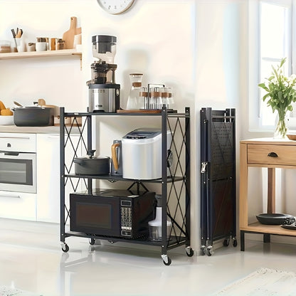 FoldMaster Storage Rack - Instant Organization, Zero Installation