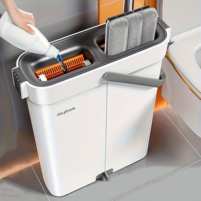 YiTuoClean Hands-Free Mop - One Sweep to Total Clean