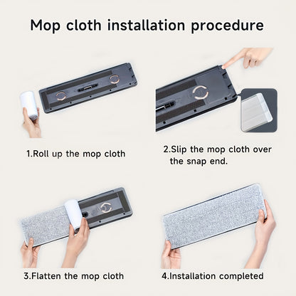 YiTuoClean Hands-Free Mop - One Sweep to Total Clean