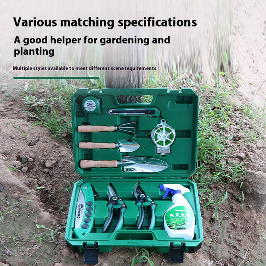 A set of 10 garden household tools